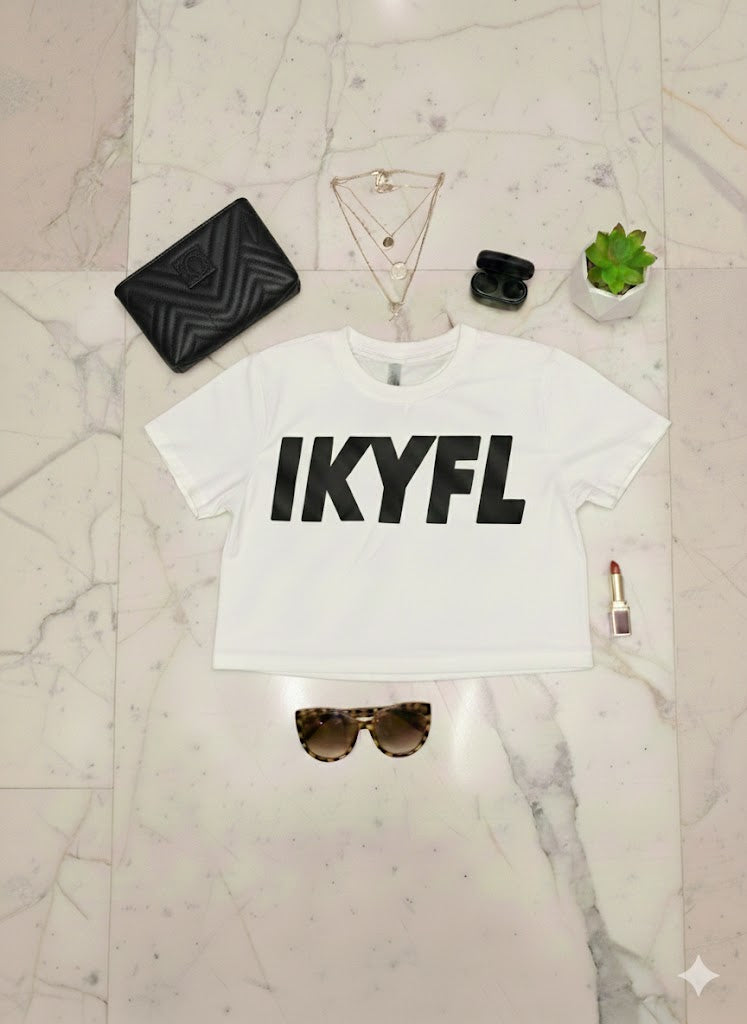 IKYFL Crop Tee