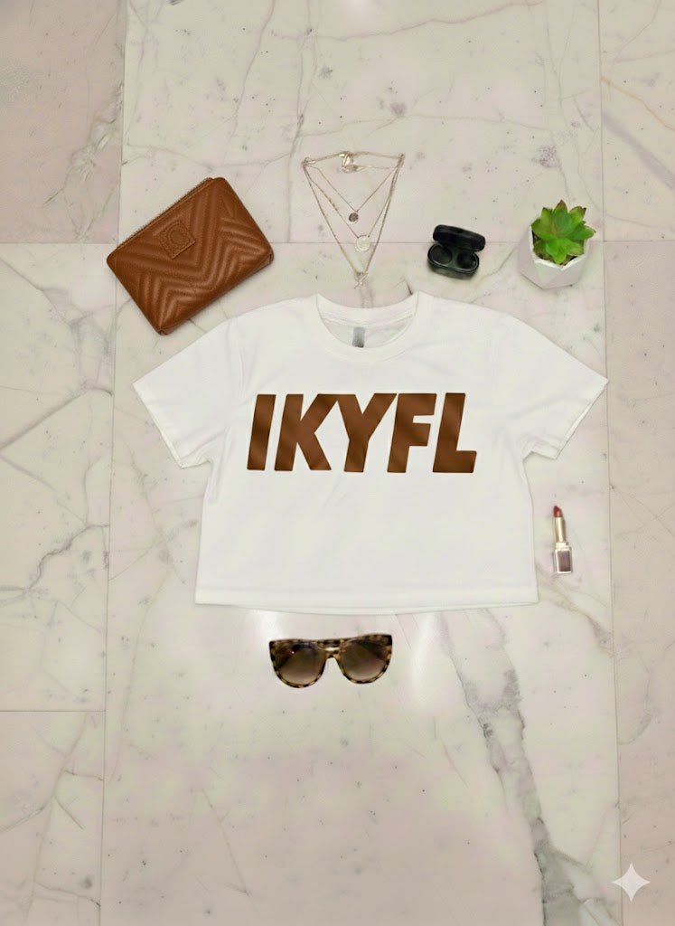IKYFL Crop Tee