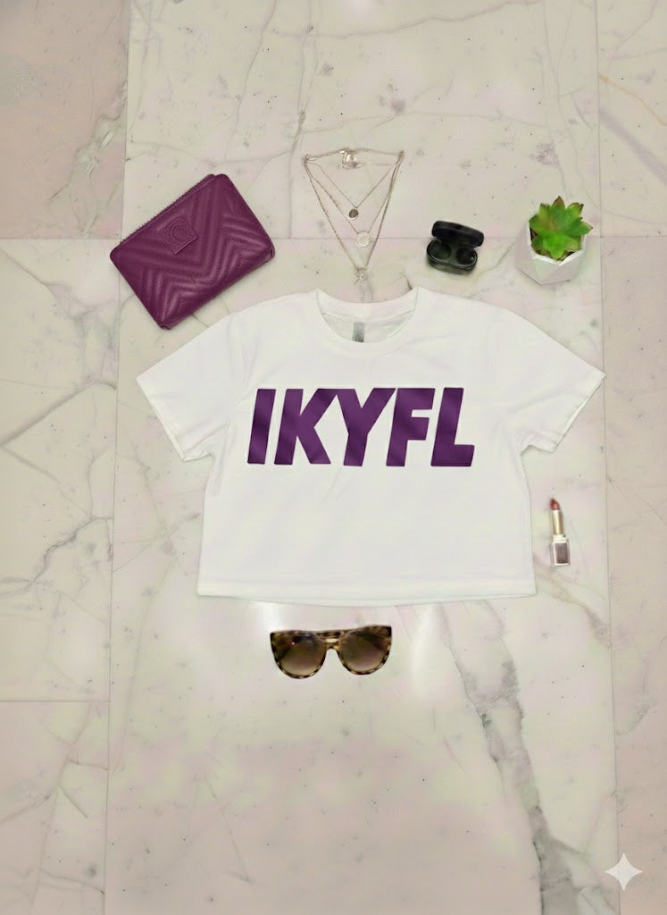 IKYFL Crop Tee